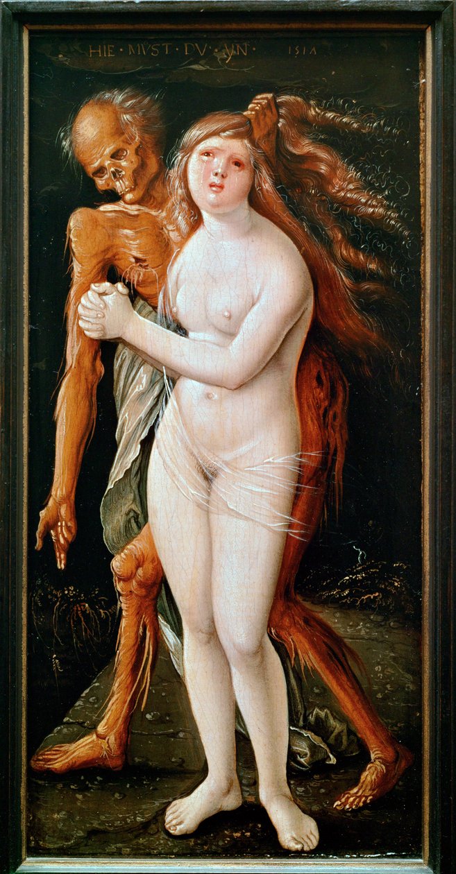 Der Tod und das Mädchen von Hans Baldung Grien