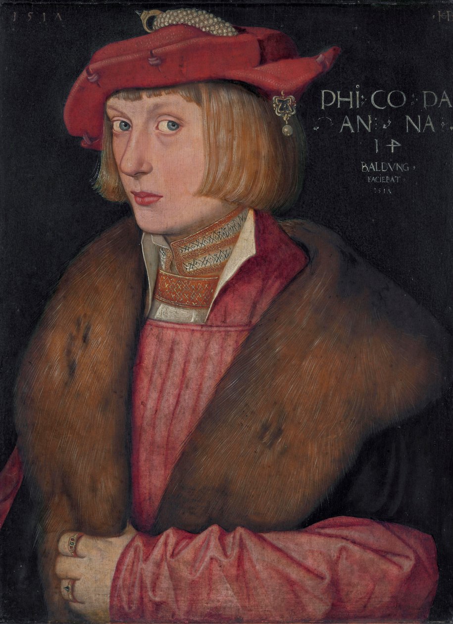 Pfalzgraf Philipp der Kriegerische von Hans Baldung Grien