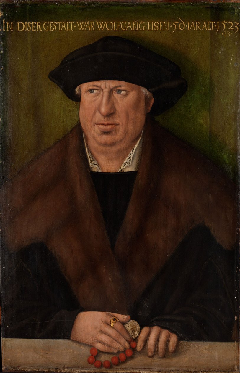 Bildnis des Wolfgang Eisen von Hans Brosamer