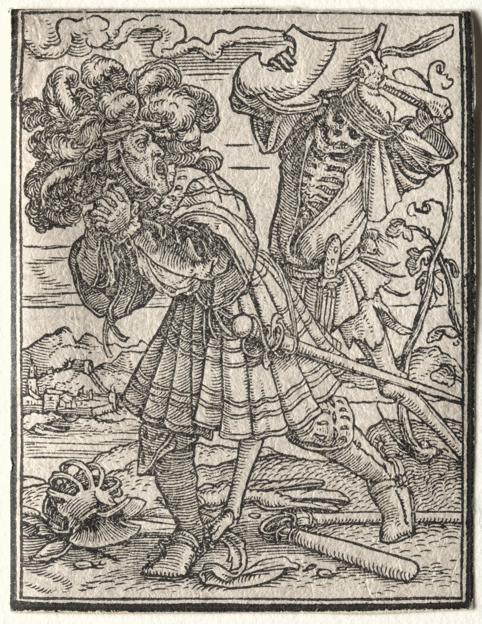 Der Totentanz: Der Graf von Hans Holbein