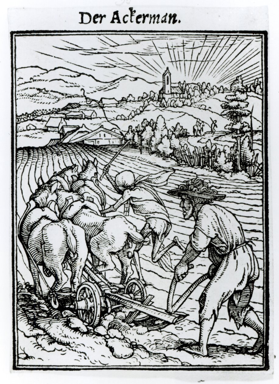 Der Tod und der Pflüger, aus 
