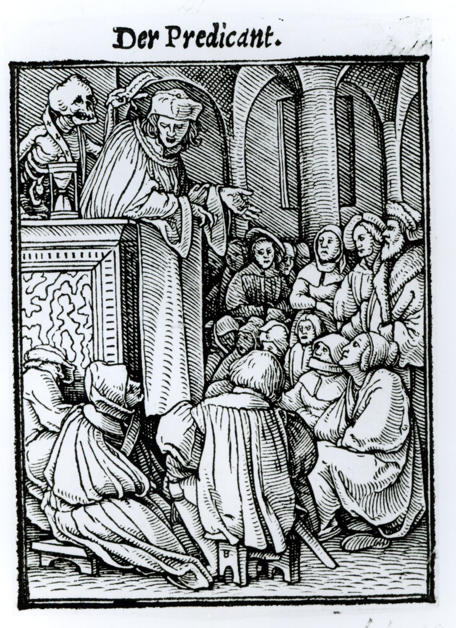 Tod und der Prediger, aus 