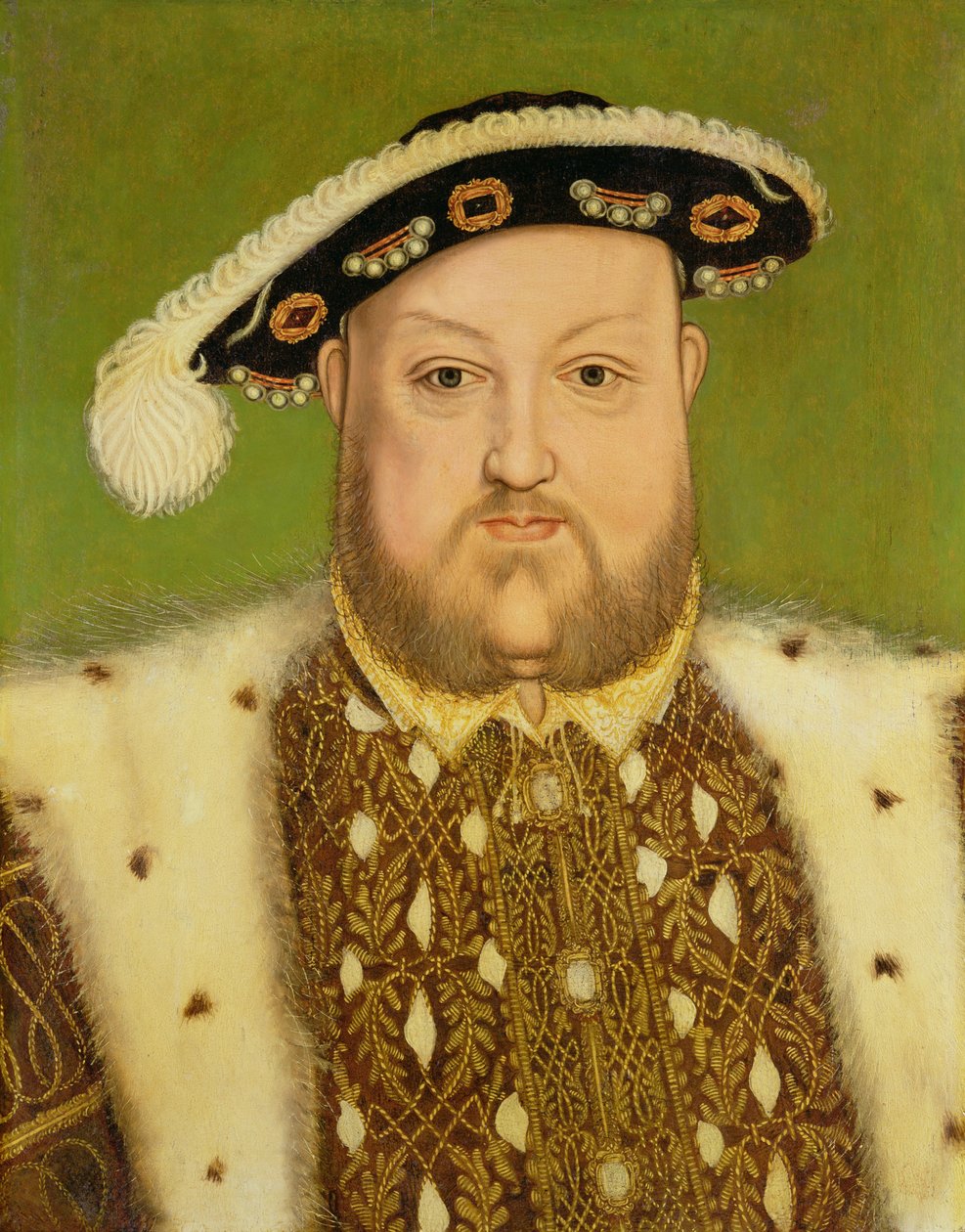 Porträt von Heinrich VIII. (1491-1547) von Hans Holbein der Jüngere