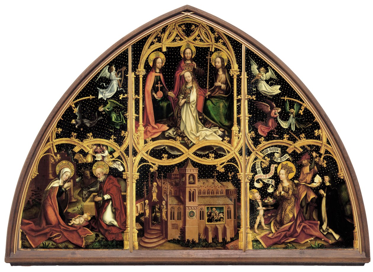 Basilika Santa Maria Maggiore, rechter Tafel: Enthauptung der hl. Dorothea von Hans Holbein the Elder