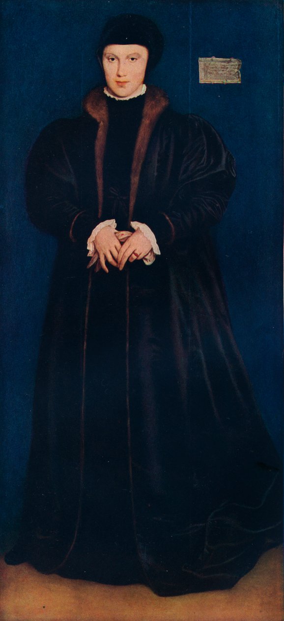 Christina von Dänemark, Herzogin von Mailand, 1538 von Hans Holbein der Jüngere