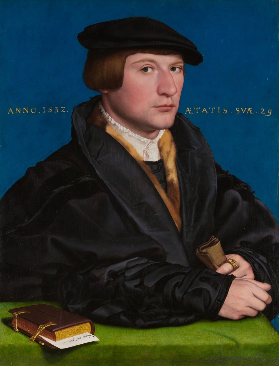 Hermann von Wedigh III starb 1560, 1532 von Hans Holbein der Jüngere