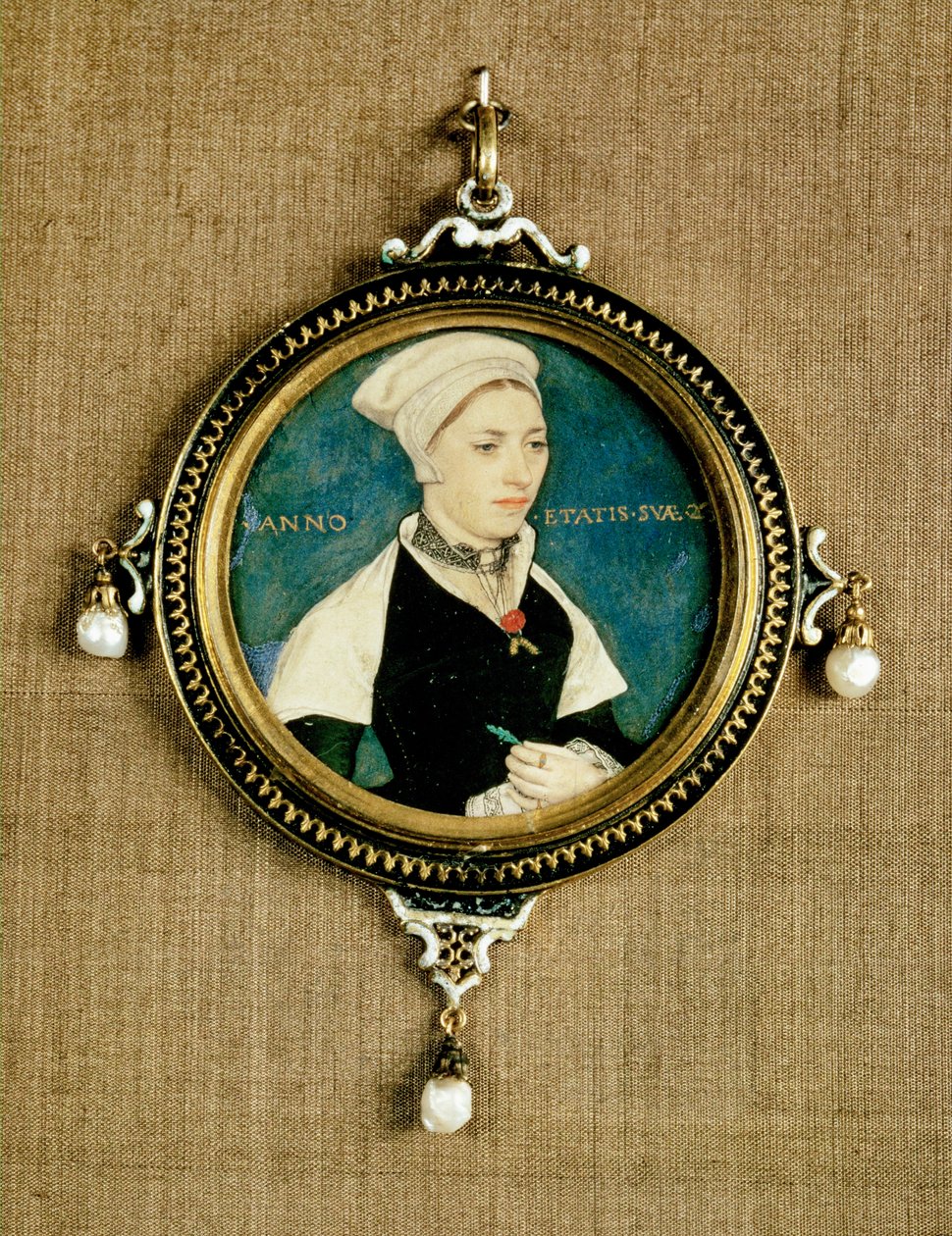 Miniaturporträt von Margaret Pemberton von Hans Holbein the Younger
