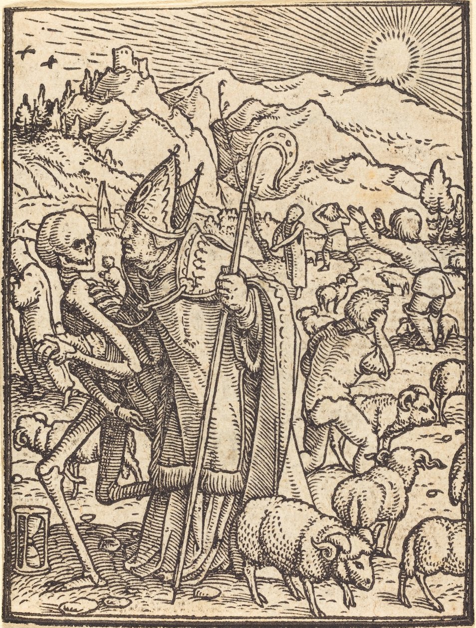 Der Bischof von Hans Holbein der Jüngere