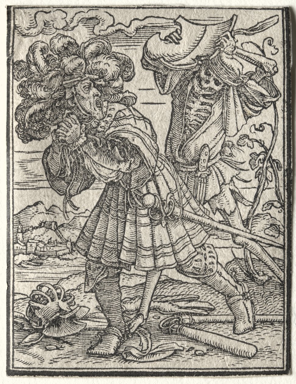 Der Totentanz: Der Graf von Hans Holbein the Younger