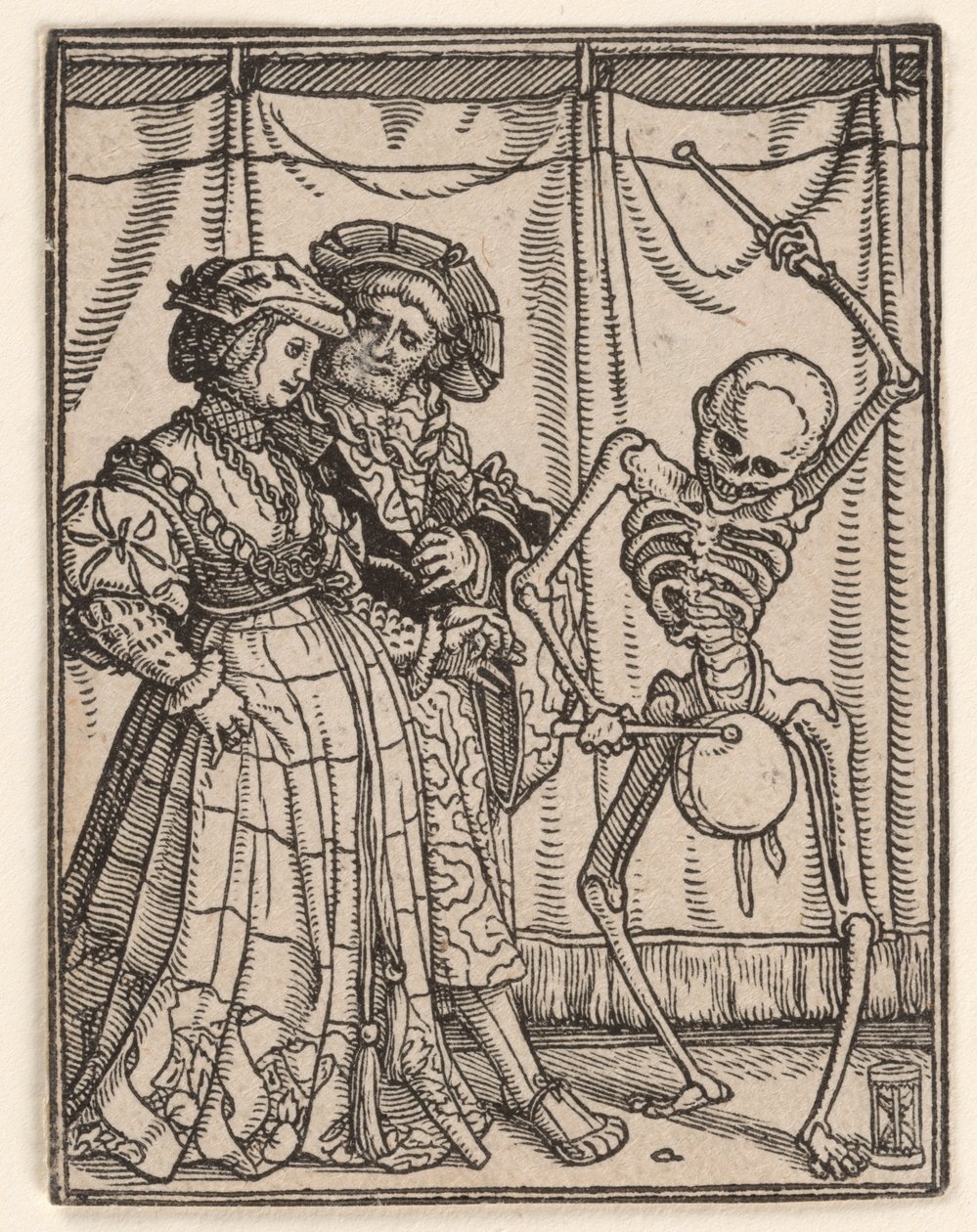 Die Edelfrau, aus "Der Totentanz" von Hans Holbein the Younger