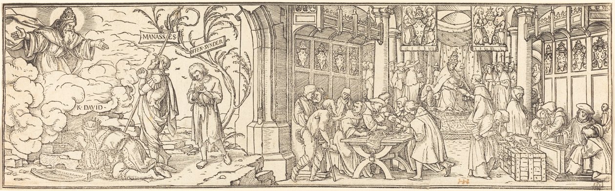 Ablasshandel von Hans Holbein der Jüngere