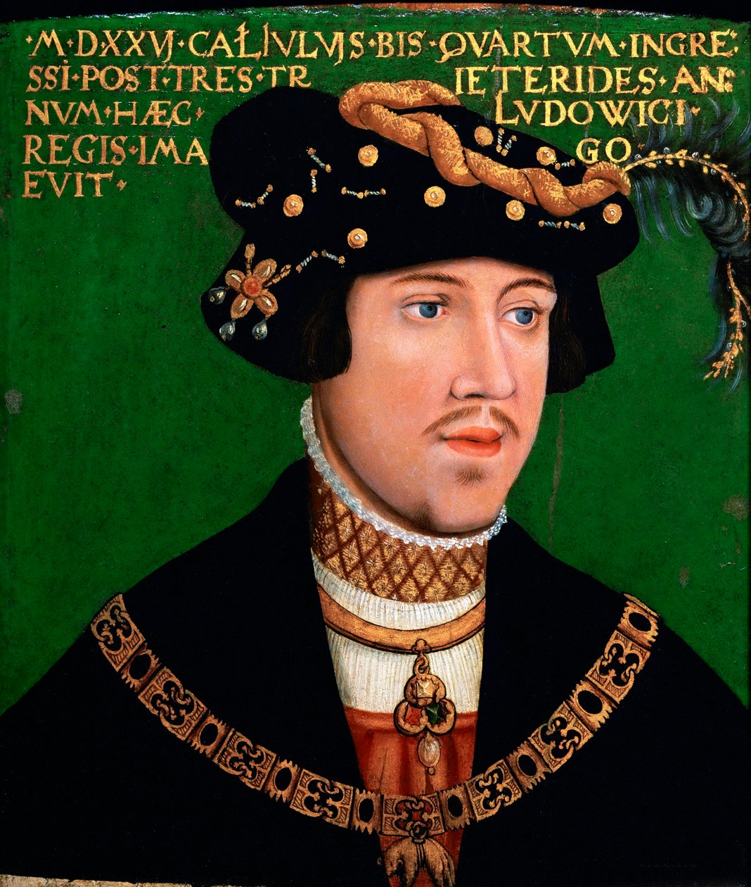 König Ludwig II. von Ungarn, ca. 1522 von Hans Krell