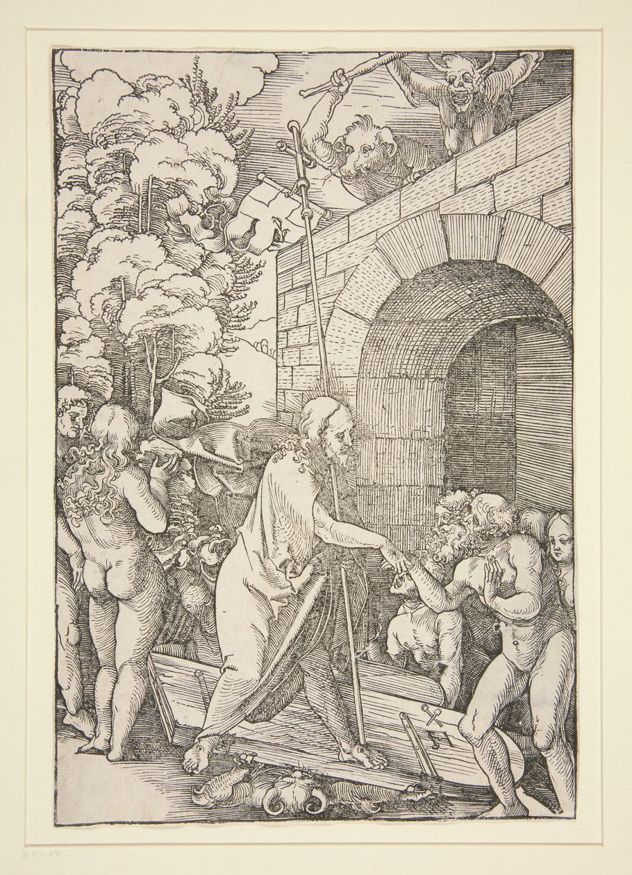 Christus in der Vorhölle von Hans Leonard Schaufelein