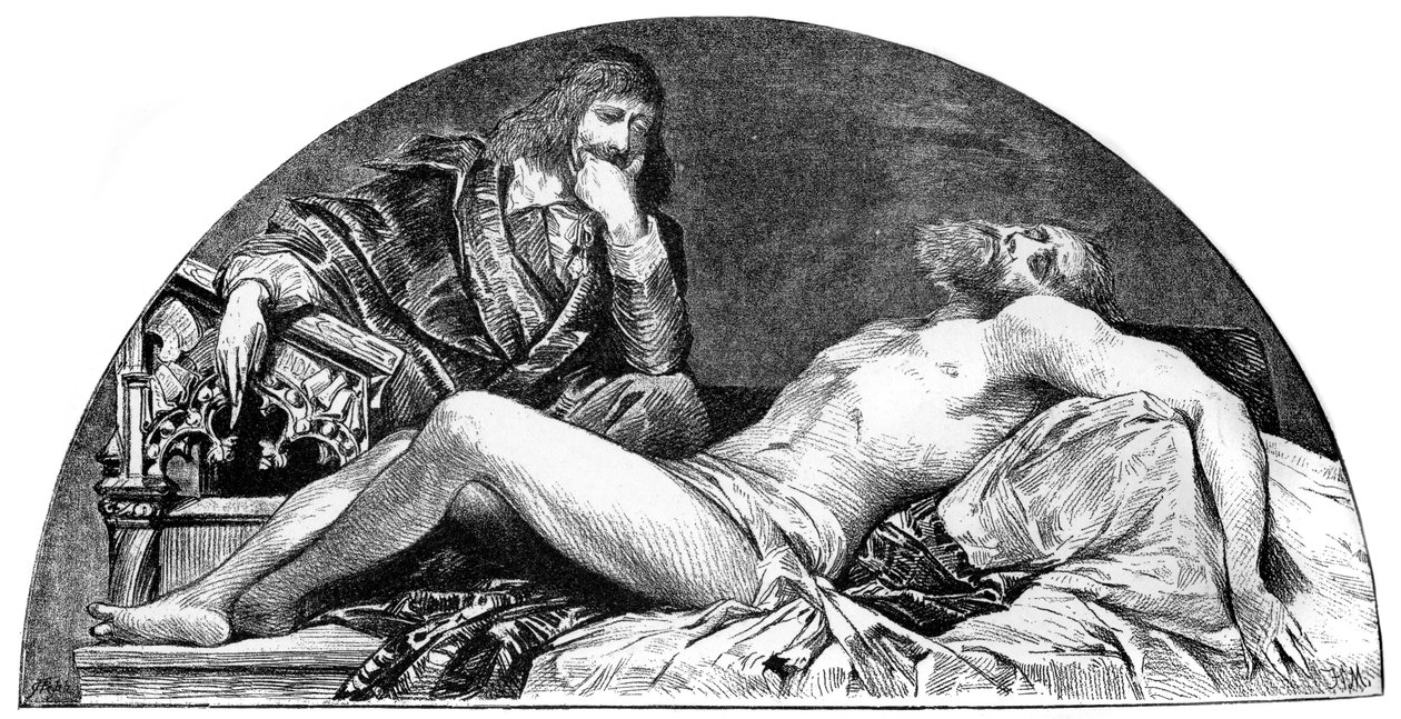 Joseph Ribera, spanischer Künstler tätig in Italien, ca. 1880-1882 von Hans Makart