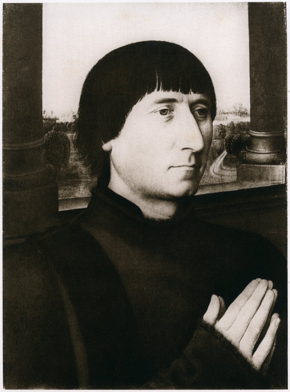 Guillaume Morel, ca. 1480, 1927 von Hans Memling