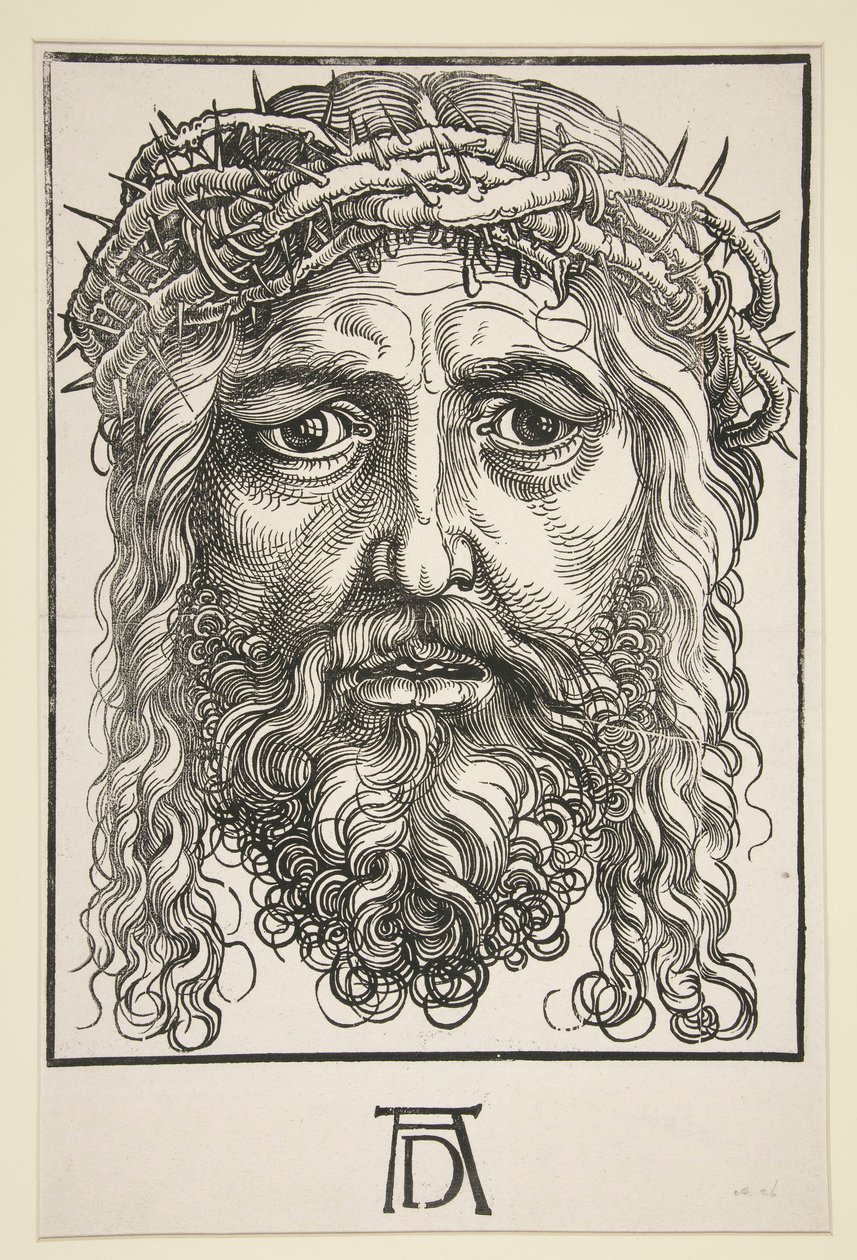 Kopf von Christus mit Dornenkrone von Hans Sebald Beham