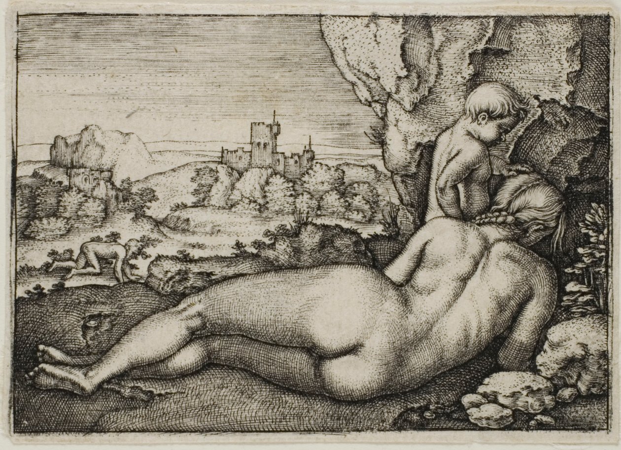 Buße des heiligen Johannes Chrysostomus von Hans Sebald Beham