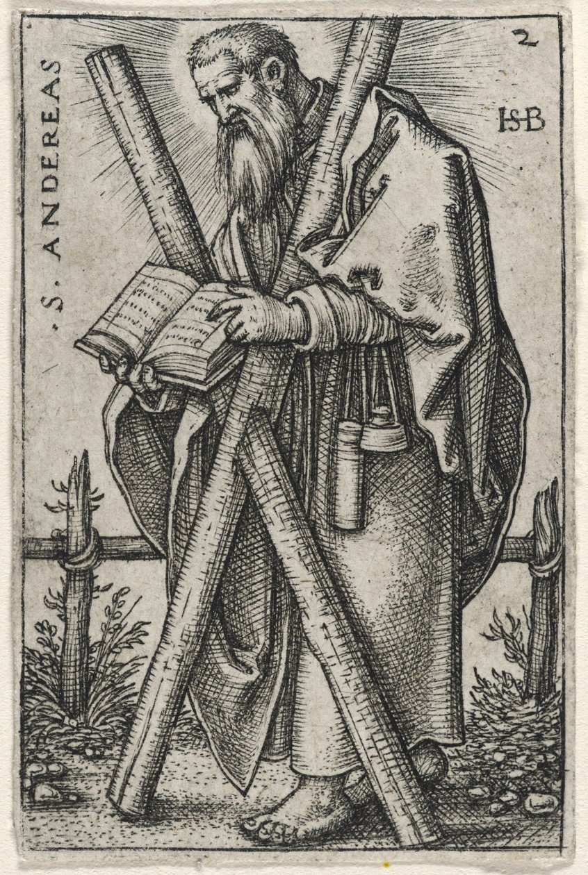Heiliger Andreas, 1541-46 von Hans Sebald Beham