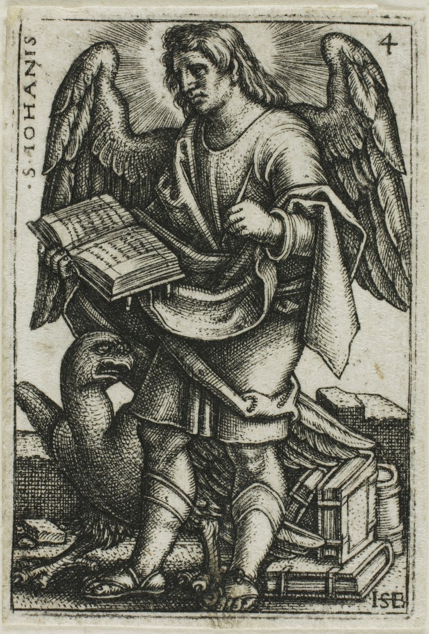 St. Johannes, aus Die vier Evangelisten von Hans Sebald Beham