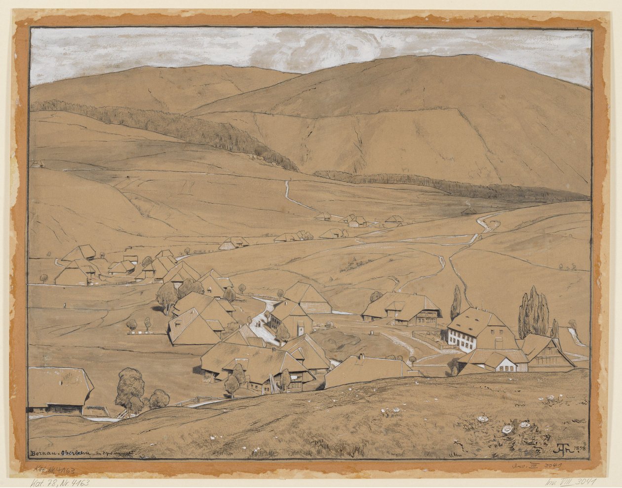 Bernau-Oberlehen von Hans Thoma