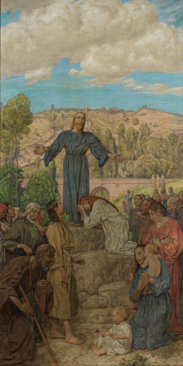 Christus als Lehrer von Hans Thoma