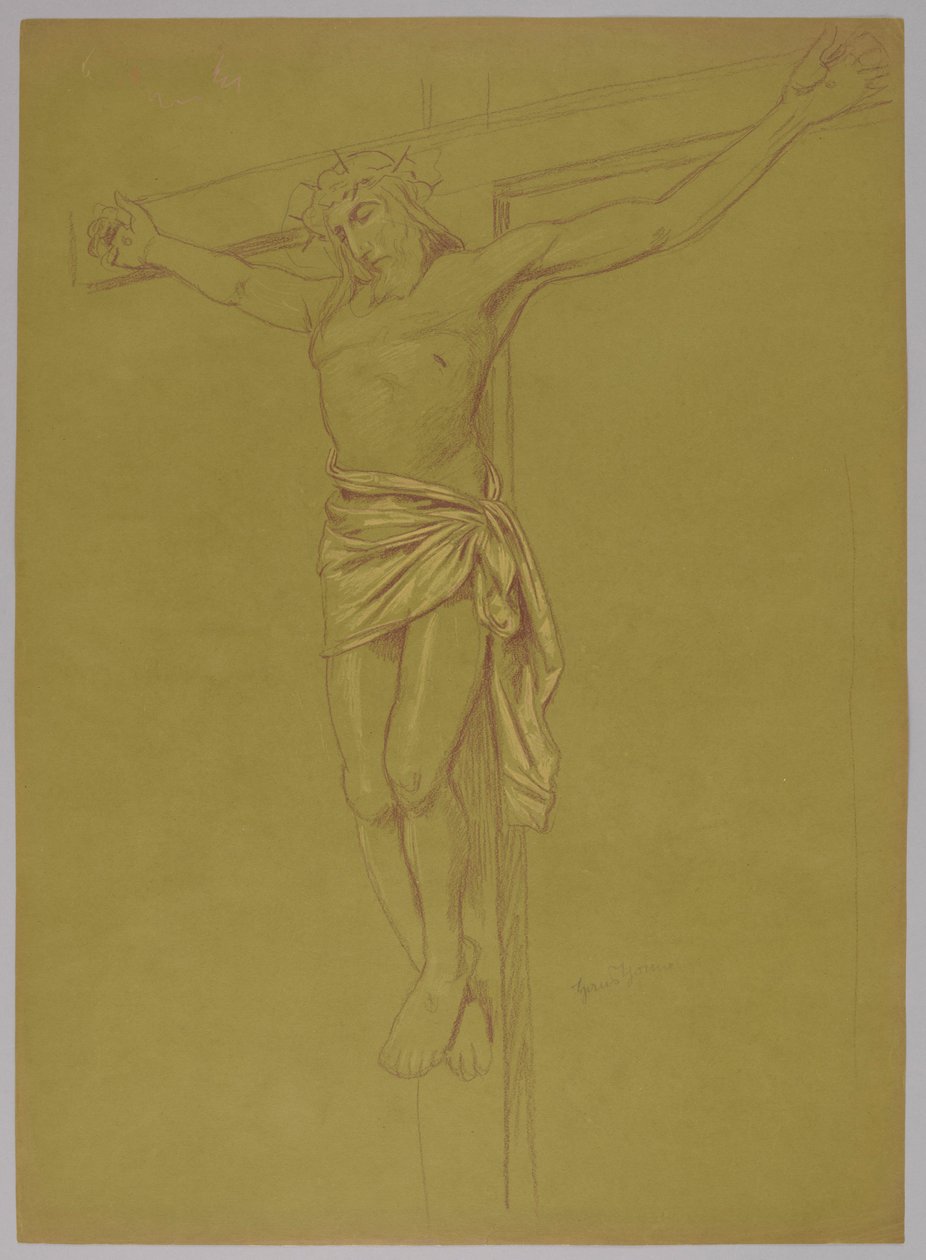 Christus am Kreuz von Hans Thoma