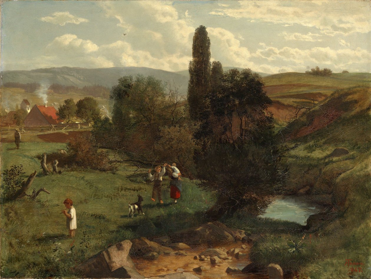 Schwarzwaldlandschaft von Hans Thoma