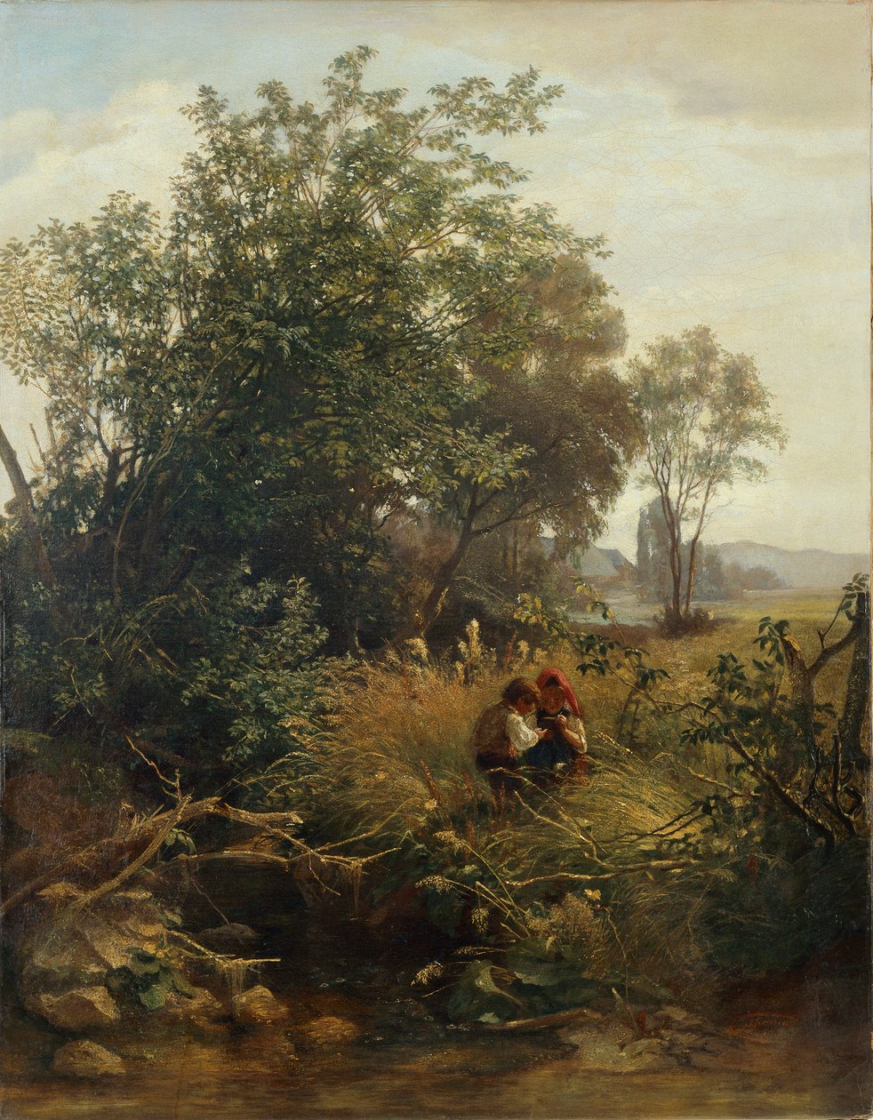 Sommermorgen im Bernauer Tal von Hans Thoma