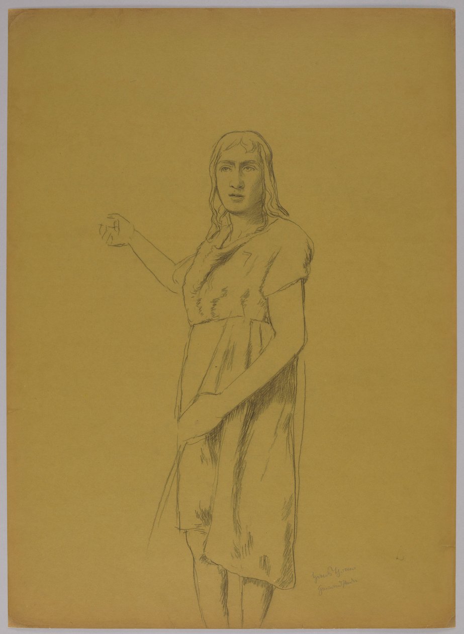 Heiliger Johannes der Täufer von Hans Thoma