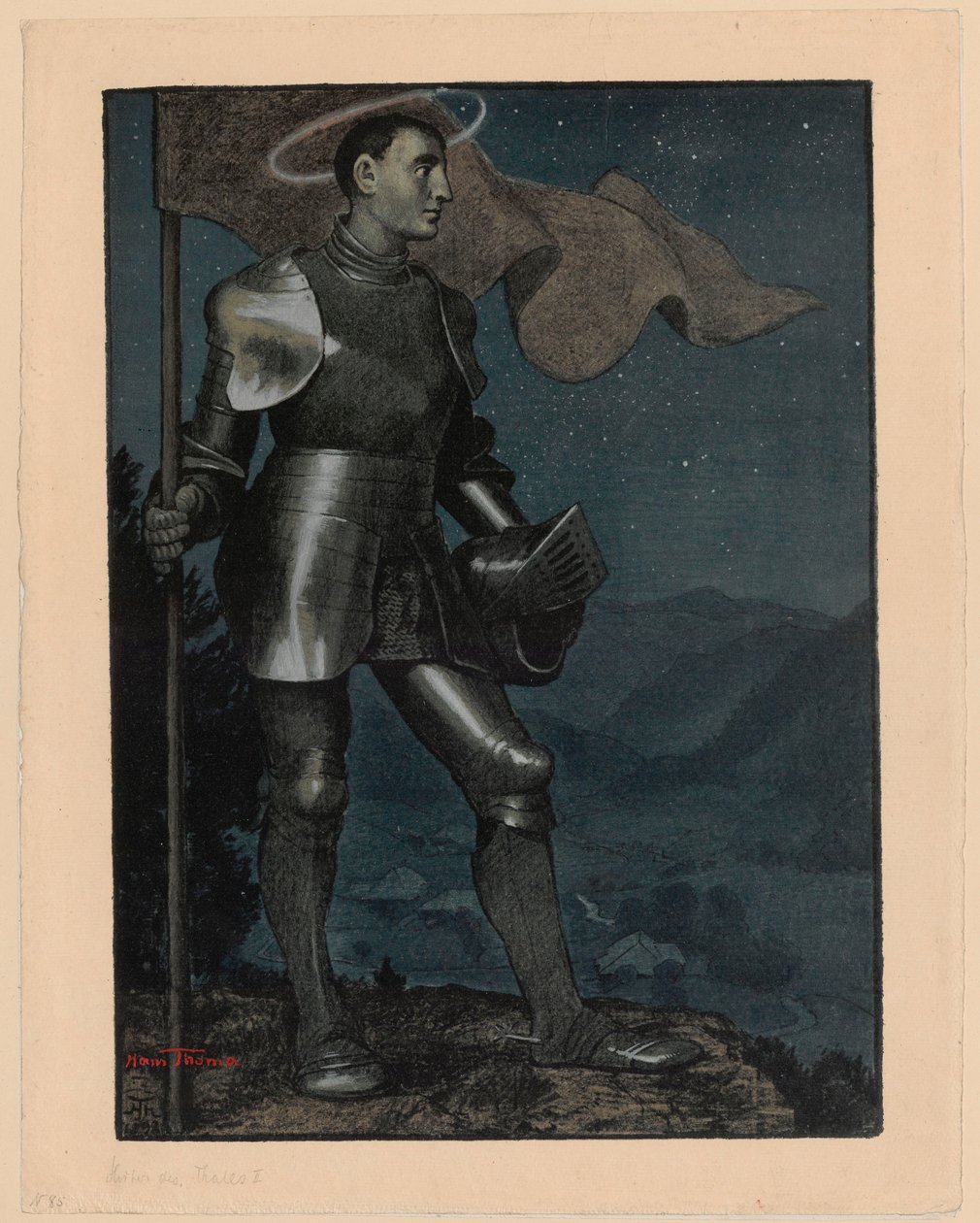 Talhüter II von Hans Thoma
