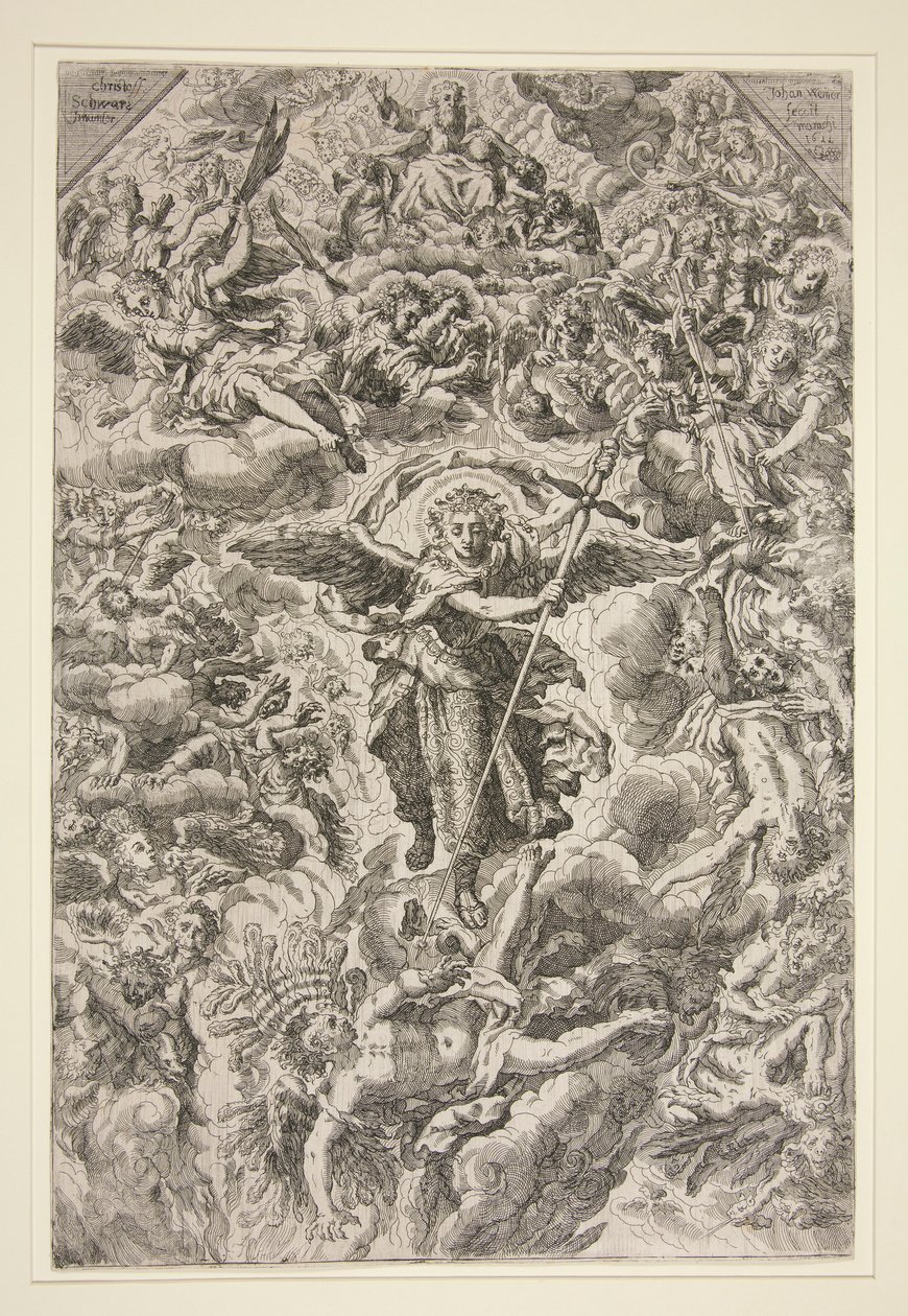 Der Sturz Luzifers von Hans Weiner