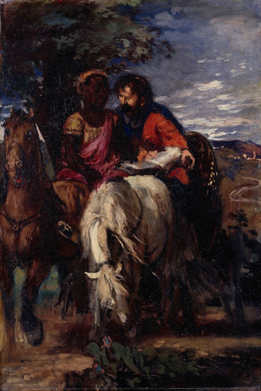 Philippus und der Kämmerer von Hans von Marées