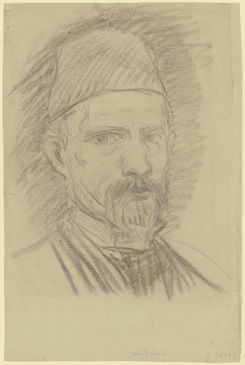 Selbstporträt von Hans von Marées