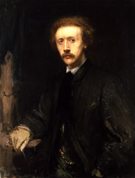 Porträt von Konrad Knoll (1829-99), ca. 1863-64 von Hans von Marées