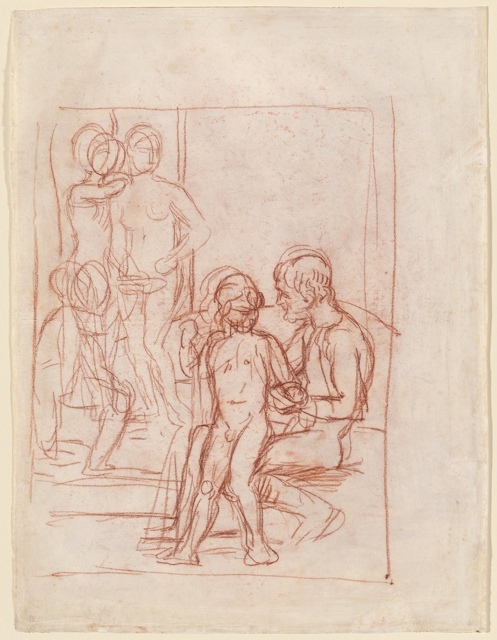 Das Goldene Zeitalter I von Hans von Marées