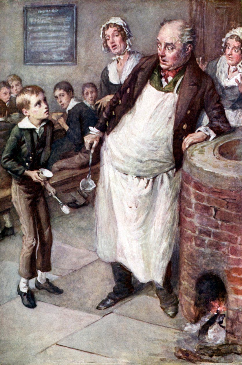 Oliver Twist von Charles Dickens von Harold Copping