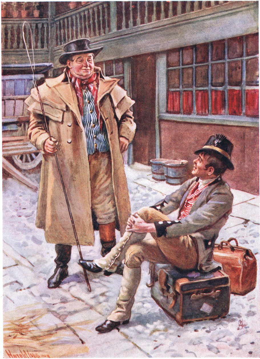 Sam Weller und sein Vater, Illustrationen für 