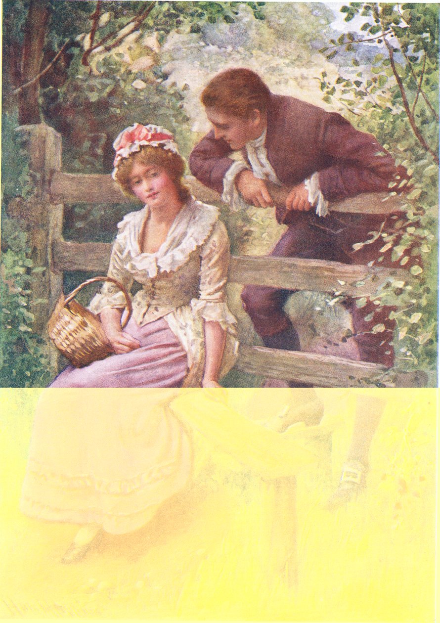 Der Herr von Burleigh, Illustration aus 