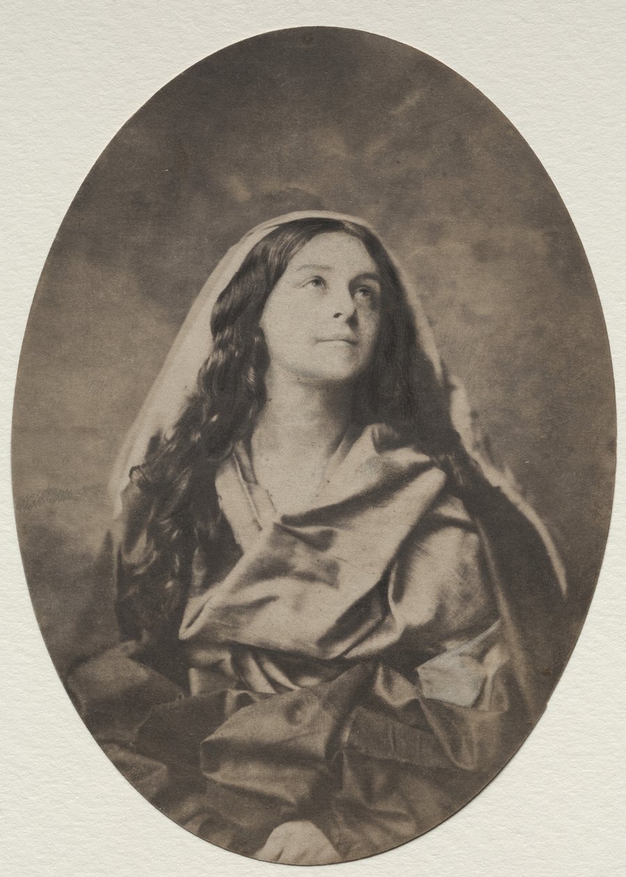 Allegorische Studie einer Frau, späte 1850er Jahre von Harrison