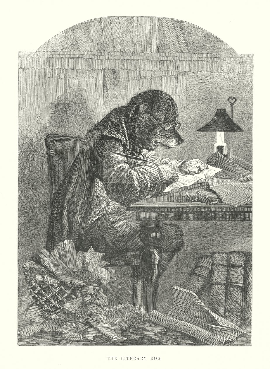 Lustige Hunde: Der literarische Hund von Harrison William Weir