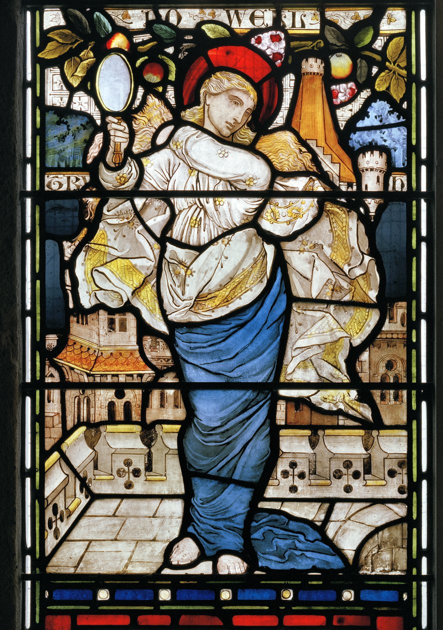 Eitelkeit aus Piers Ploughman von William Langland, 1873 von Harry Burrow