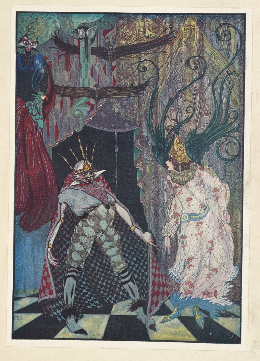 Der Reisegefährte. Lass ihm den Kopf abschlagen. von Harry Clarke