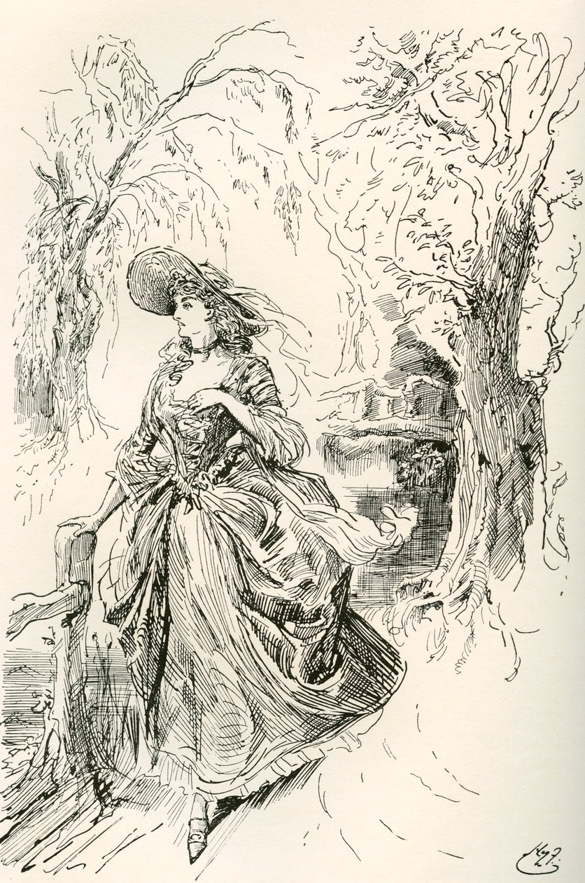 Miss Haredale von Harry Furniss