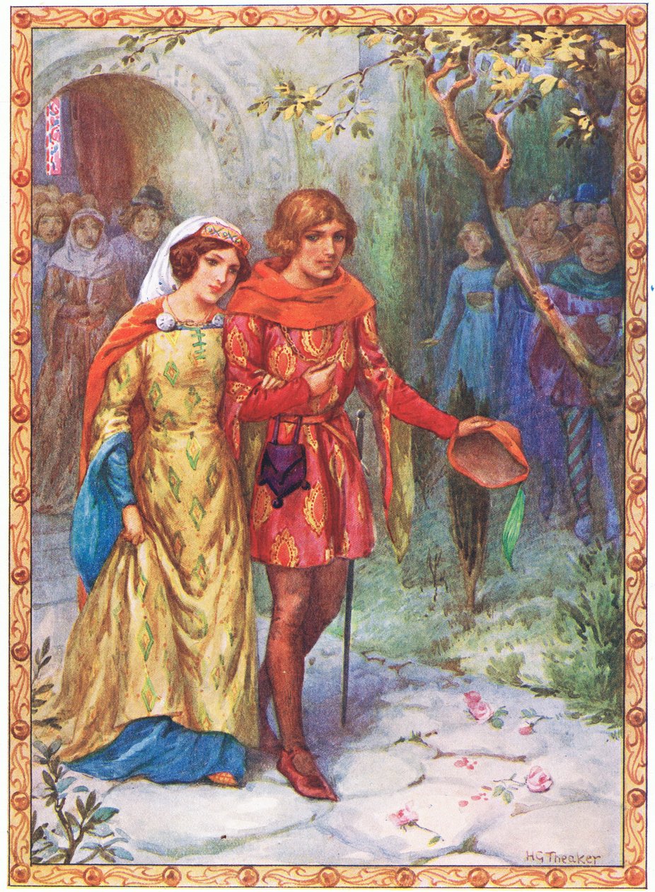 Er heiratete eine Dame von hohem Stand (aus Die Geschichte von Gamelyn) von Harry George Theaker