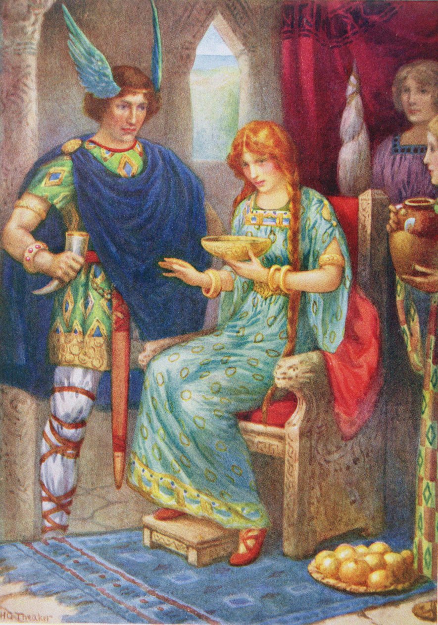 Skyrnir und Gerda, aus 