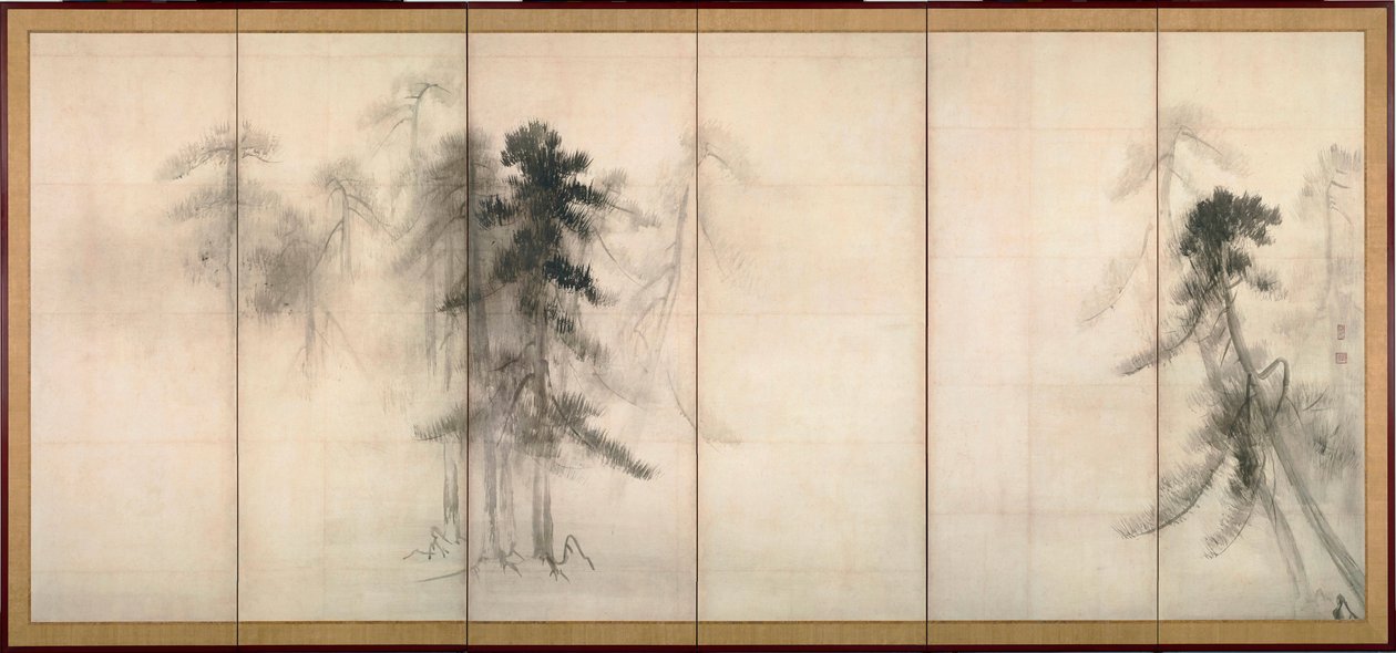 Kiefern von Hasegawa Tohaku