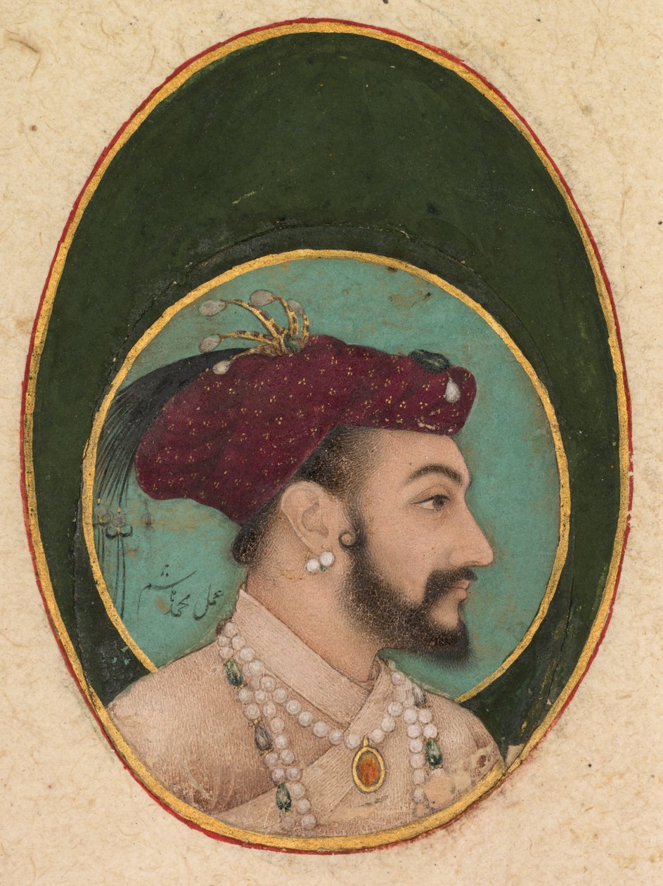 Shah Jahan, ca. 1630 von Hashim: hochwertiger Kunstdruck
