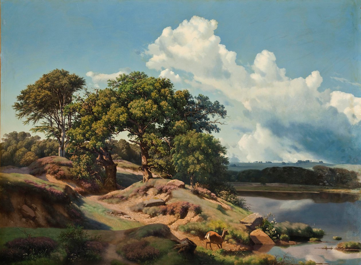 Dänische Landschaft von Heinrich Buntzen