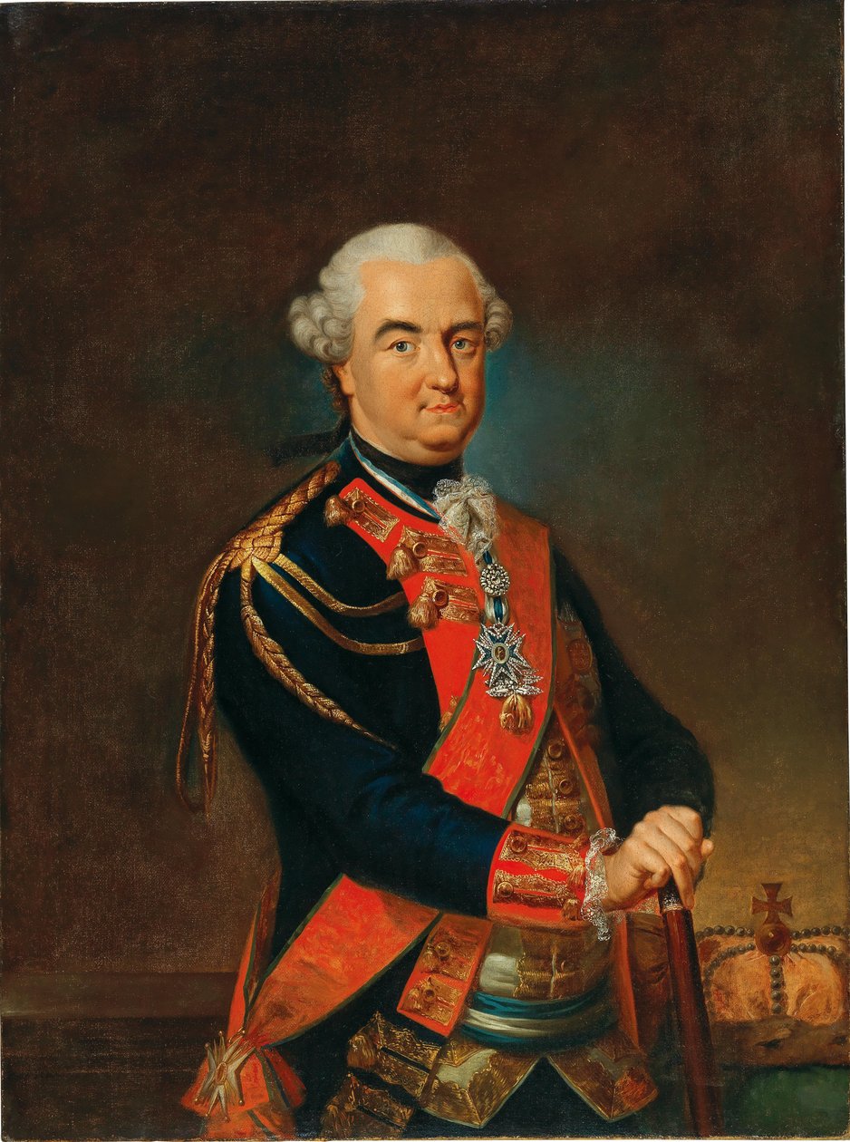 Porträt von Karl Theodor, Kurfürst von Bayern, Pfalzgraf bei Rhein, zweite Hälfte des 18. Jahrhunderts von Heinrich Carl Brandt