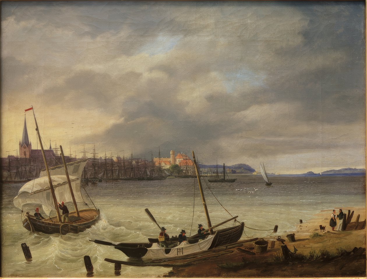 Kiel und die Kieler Förde von Heinrich Hintze